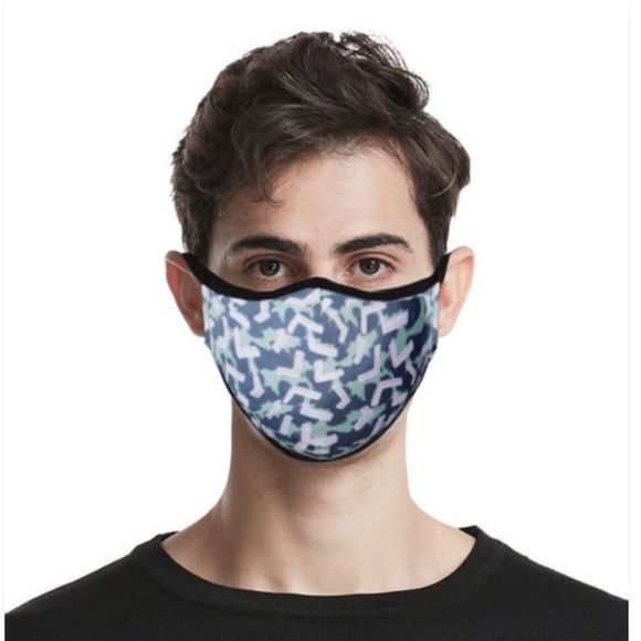 Pack of 15 New Individually Packed Unisex Cotton Washable Face Masks - Picture 3 of 3